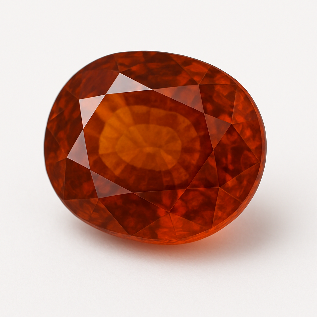 Hessonite Garnet ( गोमेध )