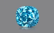 Blue Zircon - 6.41 Carat / 10.5765 Ratti