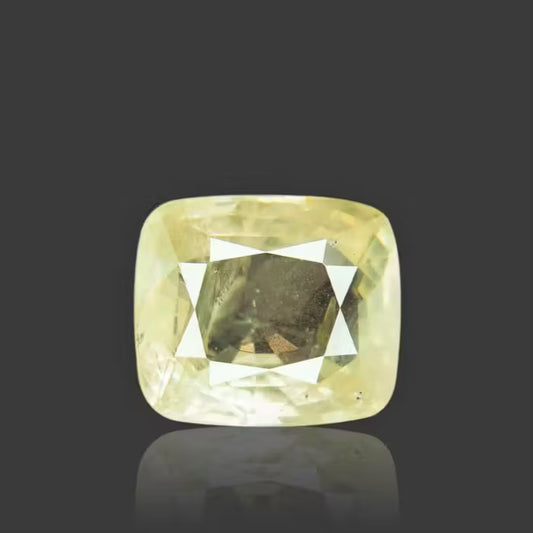 Yellow Sapphire - 6.14 Carat / 10.131 Ratti