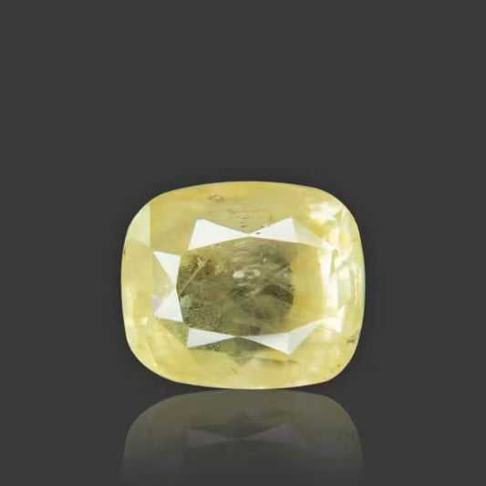 Yellow Sapphire - 5.18 Carat / 8.547 Ratti